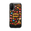 Casino Luck Clear Magnetic Phone Case — Slot Machine & Poker Icons