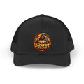 Jackpot Reaper Trucker Hat — Retro Casino Skull Mesh Cap